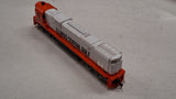 Tyco HO Scale Illinois Central Gulf SD24 Diesel Locomotive RUNS TESTED Box 250-1