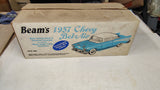 Jim Beam 1957 Chevy Bel Air Porcelain Decanter Pennsylvania Harbor Blue JW023