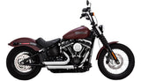 Vance Hines Shortshots Staggered EXHAUST Exhaust Pipes 18-22 Softail Harley M8