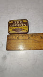 Vintage Medicine Tin Lot Natures Remedy Laxative & Tru Aspirin 1930s-40s