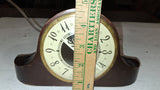 Sessions Model 3W Electric Mantle Desk Clock Vintage Wood Case Working Tested US