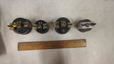 Vintage US Gauge Pressure Gauges Lot 60 400 600 3000 PSI Panel Back Mount