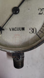 Vintage Industrial Pressure & Vacuum Gauge Lot - Steampunk Patina (3 Items)
