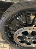Black Talon Front Wheel Tire Avon Harley Touring 3.5x19 OEM Street Road glide FL