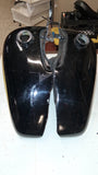1973-1984 Harley Davidson FX FLH Shovelhead 3.5 Gal 4-Speed Split Gas Tanks Set