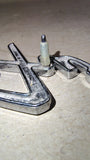 1965-1967 Plymouth Fury Fender Emblem Script Trim OEM Mopar 2524233