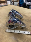 3" Chrome Custom Pullback Risers 1" bars Harley Softail Dyna Sportster chopper