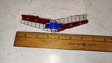 Vintage 1956 Chevrolet V8 Hood/Trunk Emblem Plastic Insert
