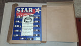NOS Vintage STAR Stainless Steel Watch Band Store Display Card w/ Box Detroit 69