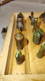 Vintage Carbide Router Bit 15pc Set with Wooden Storage Box Case