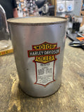 RARE Harley 60wt Motor Oil Quart Can Vintage 1919 Patent JD VL Knucklehead Panhe