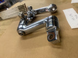 Adjustable Footpeg Mounts harley Softail Sportster Dyna Highway Passenger driver