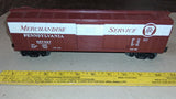 MTH RailKing O Gauge PRR Merchandise Service Boxcar 567427 Sprung Trucks Loose