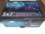 J&M ROKKER XXR 5x7" Harley Saddlebag Speaker Upgrade Kit Box NOS HDRK-5X7TW-XXR