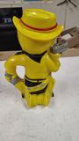 Vintage 1950s Aladdin Two Gun Tiny Lil Cowboy Yellow Hard Plastic Milk Pitcher