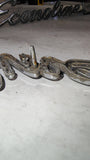 1968-1974 Ford Econoline Custom 200 Emblem Pair Vintage OEM C8UB-8920978