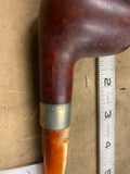 Captain Black Briar Schooner Vintage Tobacco Smoking Pipe Straigh stem