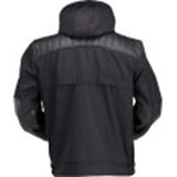 Z1R Women's Matchlock Leather Jacket Women's black large