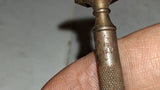 Vintage Starrett No 555 Swivel Top Precision Driver Tool & 11 Bits / Blades Lot