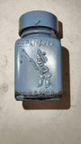 Vtg 1950s Dupli-Color Touch-Up Paint Box 3 Bottles 1951 Plymouth Wedgewood Blue