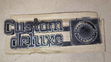 1975-1980 Chevy Truck Custom Deluxe 10 Front Fender Emblem OEM 349682-2
