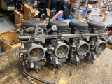 1993-1995 Kawasaki Ninja ZX7 Keihin Carburetor Assembly Used OEM Carbs