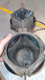 Vintage Adlake 4-Way Railroad Switch Lantern Red Blue Lenses Cast 1264 M 20.5"
