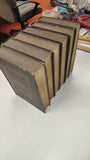 Vintage Theodore Roosevelt Scribner Leather Book Set 1920s 6 Vols Hunting Brazil