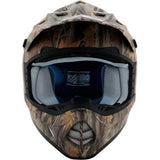 FX-17 Helmet - Camo - Off-Road / ATV / UTV Wood Camouflage Adult MED