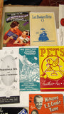 Vintage Mid Century 1950s Ephemera Lot Pamphlets Brochures Advertising MORE!