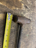 Vtg homeade Heavy Metal Handle Small Sledge Hammer Head Tools Mechanic machist