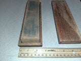 Vintage Norton Pike India Oilstone Fine Grit Bench Sharpening Stone Wooden Box