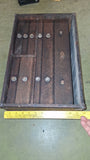 Vintage H Gerstner & Sons Oak Machinist Tool Chest 7 Drawer Box Yale Lock O41
