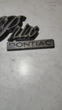1978-1987 Pontiac Grand Prix Trunk Lid Script Emblem Badge OEM
