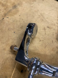 Adjustable Passenger Floorboard Mounts Brackets harley Touring Heritage Softail