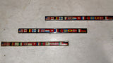 Vintage Oldsmobile Cutlass International Flag Emblems Lot of 3 OEM