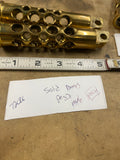 Solid Brass Custom Footpegs Harley Sportster Dyna Softail Chopper Motorcycle Dri