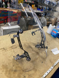 OEM Clear Motorcycle Windshield 14" Tall Mounting Hardware Detachable M8 Softail