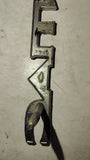 1968 Pontiac 250 Fender Emblem Script OEM 3927480 489853