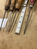 vintage tools ice pick Awl Tavern Bar Lot Collectible Advertising Woodworking