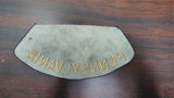 Vintage Pennsylvania Large Uniform Arc Patch Black Gold Embroidered Veteran VFW