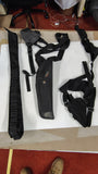 Tactical Nylon Gear Lot Uncle Mikes Shoulder Holster Scabbard Ammo Bandolier