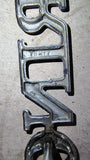 1972-1976 Ford Gran Torino Fender Emblem Badge OEM Chrome D2OB-16098-DA T5217