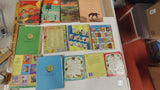 Vintage Childrens Book Game Lot 1940s 1960s Little Golden Books Humpty Dumpty