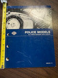 2011 Harley Police Models Parts Catalog