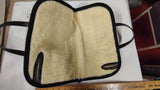 Vintage Bucheimer 51X Black Leather Pistol Case Handgun Rug Padded Handle