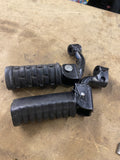 Kawasaki Kz400  OEM 1976 Footpegs mounts rubbers