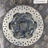Xtreme Machine Front Motorcycle Brake Rotor Disc Black Carrier 0133-1801XRPRS-BM