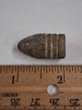 Authentic Civil War 58 Caliber Minié Ball Bullet Dropped 3 Ring Lead Minnie Ball
