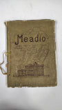 1925 Meade High School Kansas Yearbook Meadio Vintage Antique Local History